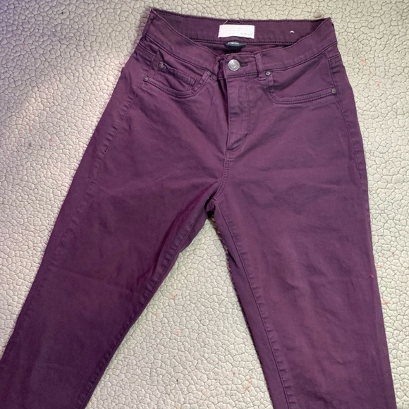 Garage Skinny Purple high-waist stretch Girls/Junior's Denim/Pants size 3 - Picture 3 of 15